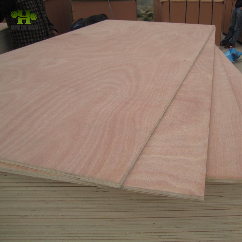 1220*2440mm High Quality Customized Okoume Wood Venner Commercial Plywood
