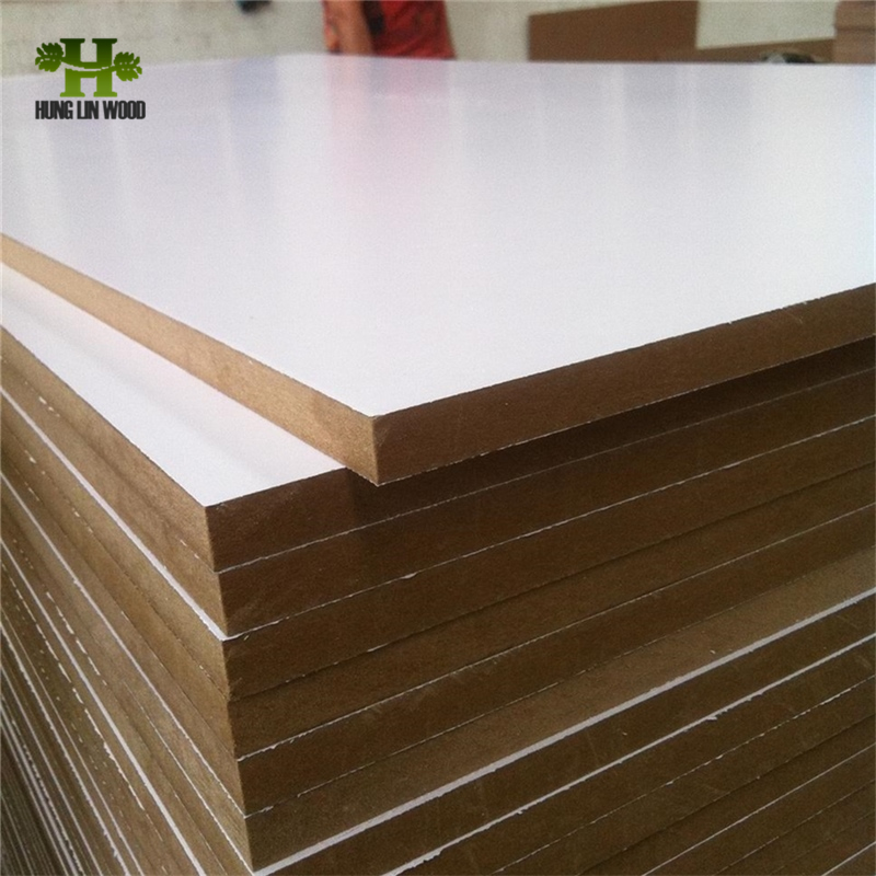 18mm UV Coated/Melamine Laminated MDF with Different Colours for Waterproof Furniture/Cabinet/Building Material