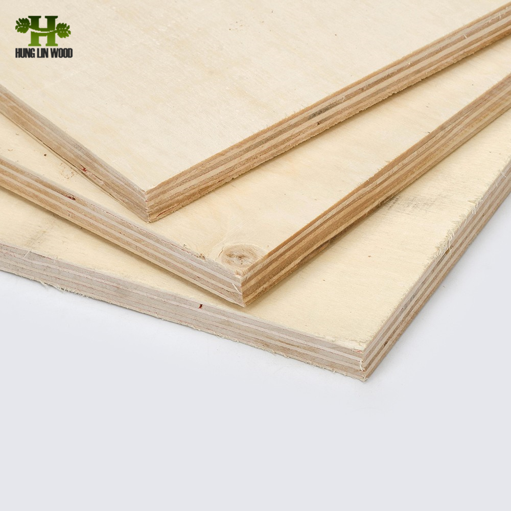 1220*2440mm First Class E0/E1 Grade Natural Hardwood Veneer Plywood 
