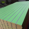High Quality Groove Colorful Melamine MDF for Shop Display Board