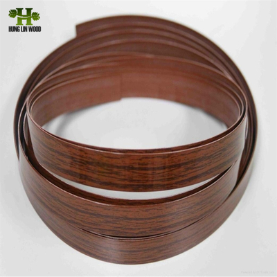 Solid Colour/Embossed/Wood Grain/High Glossy PVC Edge Banding From Hunglin Factory