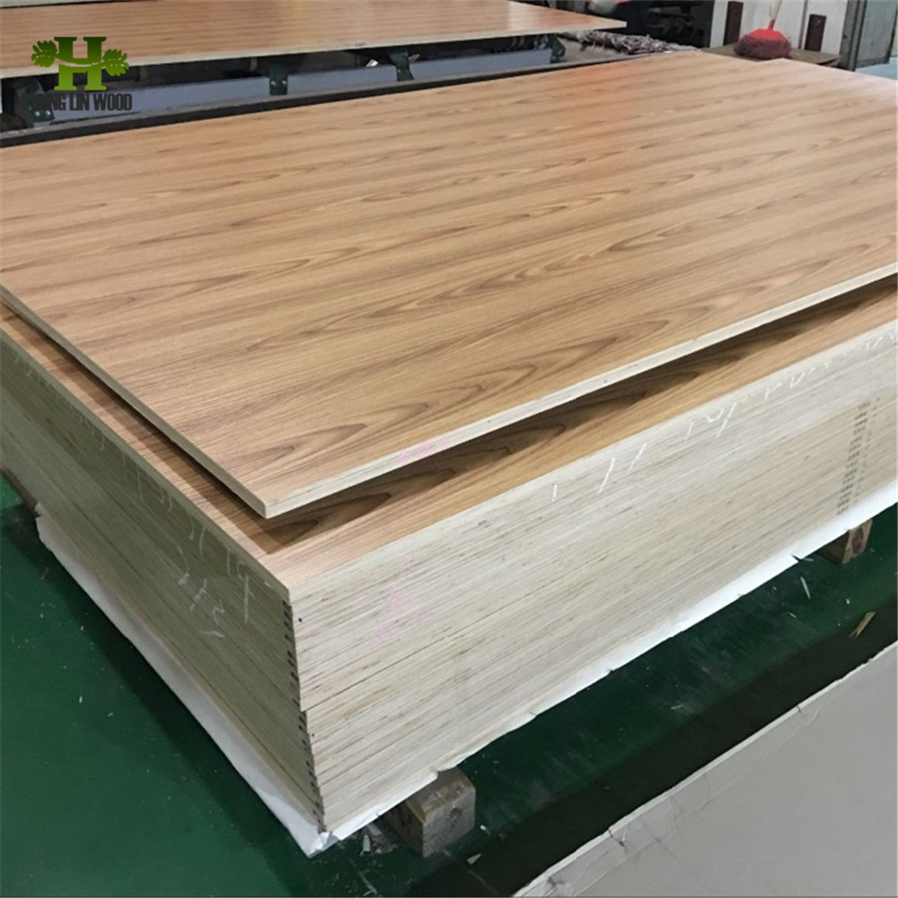 Solid Color Poplar Core Melamine Ecological Plywood for Furniture
