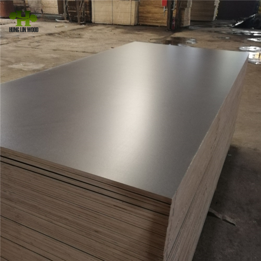 Hot Sale Full Hardwood Core E0/E1 Glue Melamine Plywood for Furniture