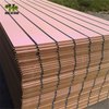 0.4mm Melamine Slotted MDF with Aluminium From China