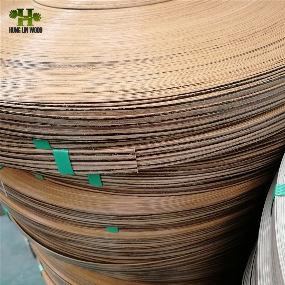 Pre-Glued Solid Color/Wood Grain PVC Edge Banding
