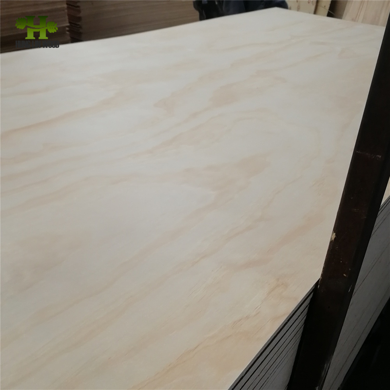 Eucalyptus Core Pine/Birch Wood Veneer Faced Commercial Plywood