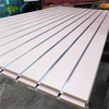 18mm Melamine Slotted MDF, Slats Wall, Grooved MDF for Wall Decoration