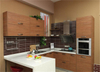 China Wood Kitchen Cabinet with Simple Design