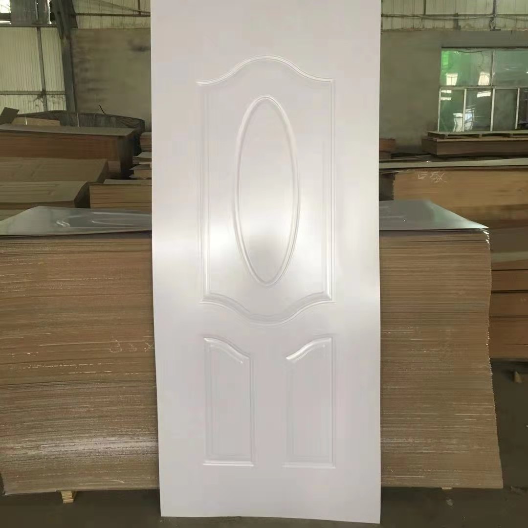 High Quality Glossy Melamine HDF/MDF Moulded Door Skin