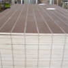 Poplar Material Pine Veneer V U W Grooved Plywood Slotted Plywood