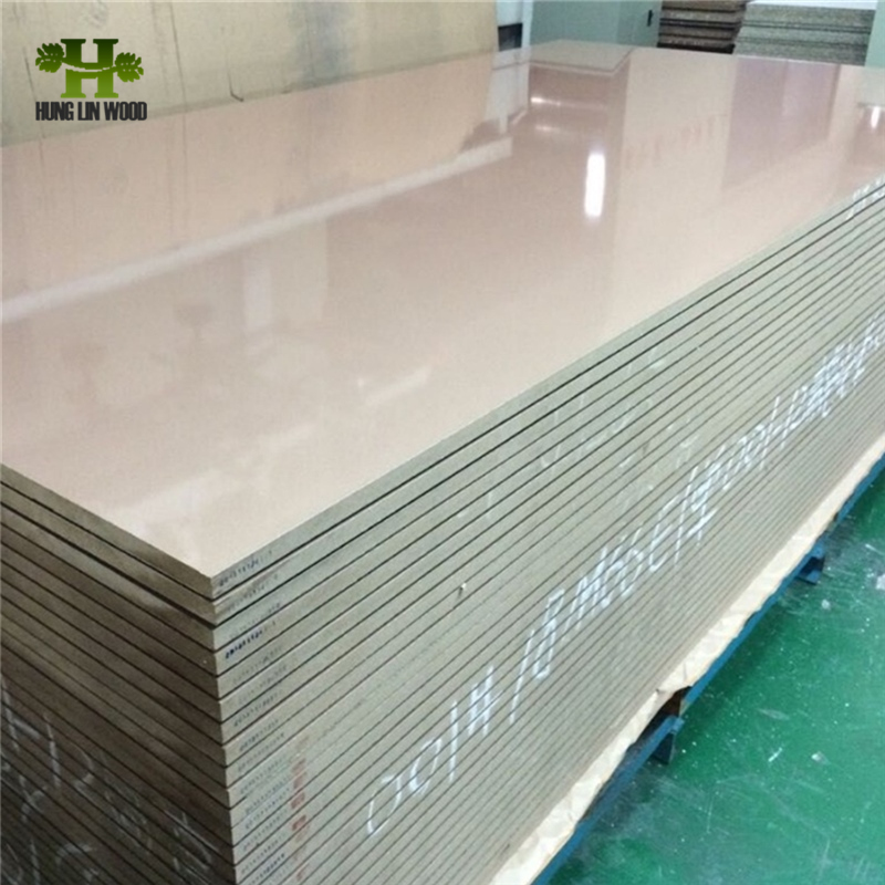 Waterproof MDF Wall Panels Acrylic Plastic Veneer Melamine Paper Laminating Finish Wood Panel MDF Board