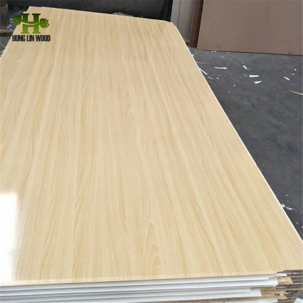 1220*2440*15mm White Color Melamine MDF Furniture Grade E1 Glue