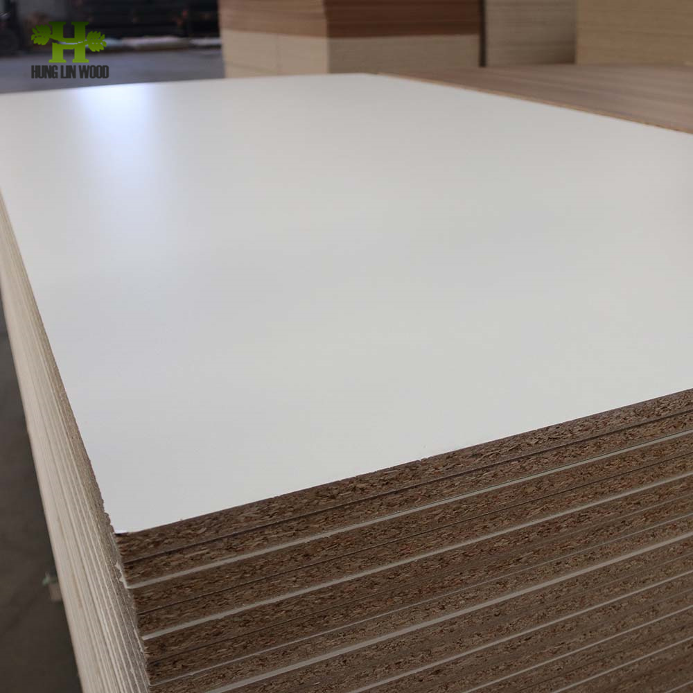 Manufacturing Furniture Grade Chipboard Laminated Particle Board