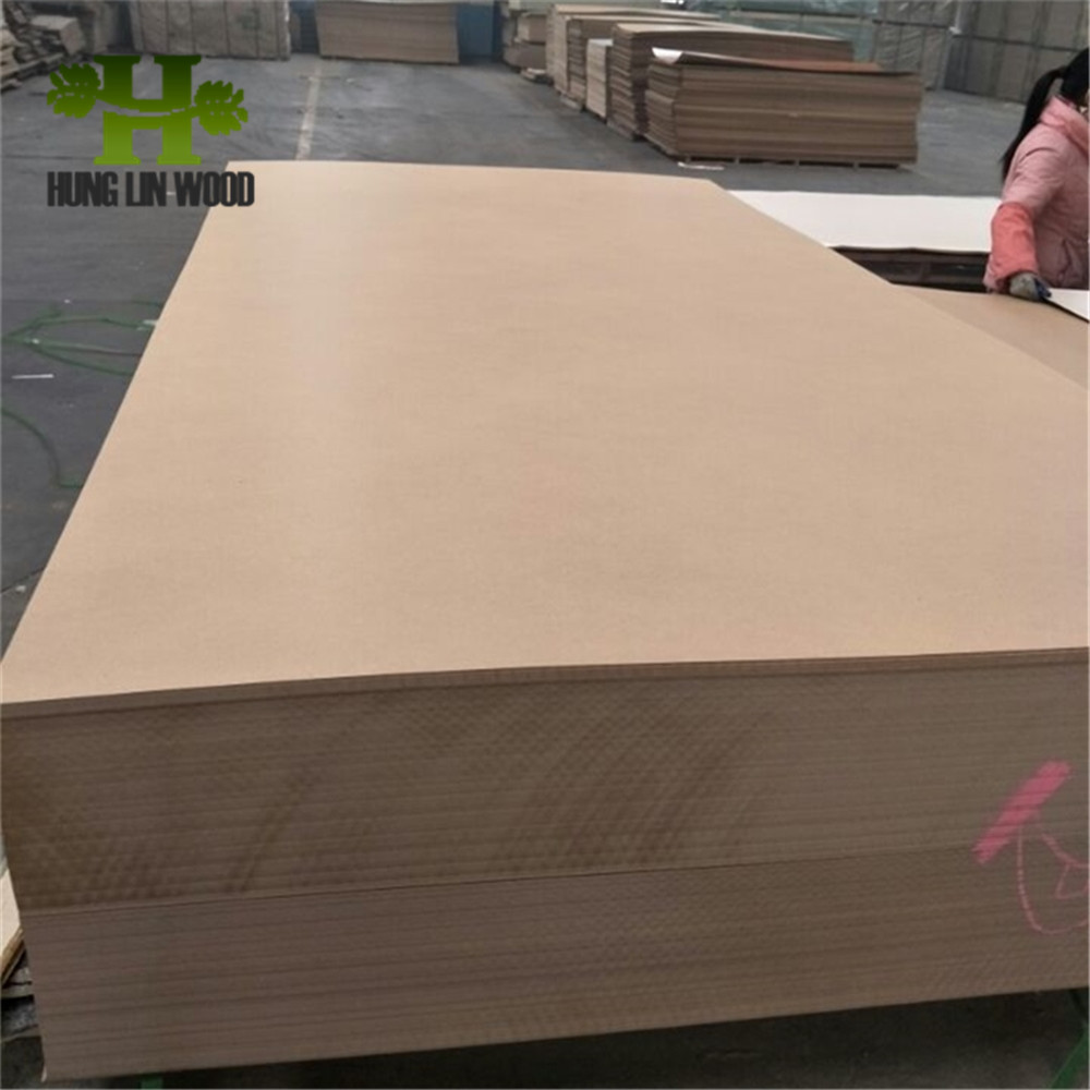 1220*2440*17mm Raw MDF From China Manufacture Plain MDF E0 Glue