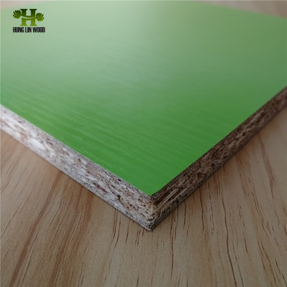 Cheapest From Factory E1 E2 Grade Melamine Particle Board 2.5mm~25mm