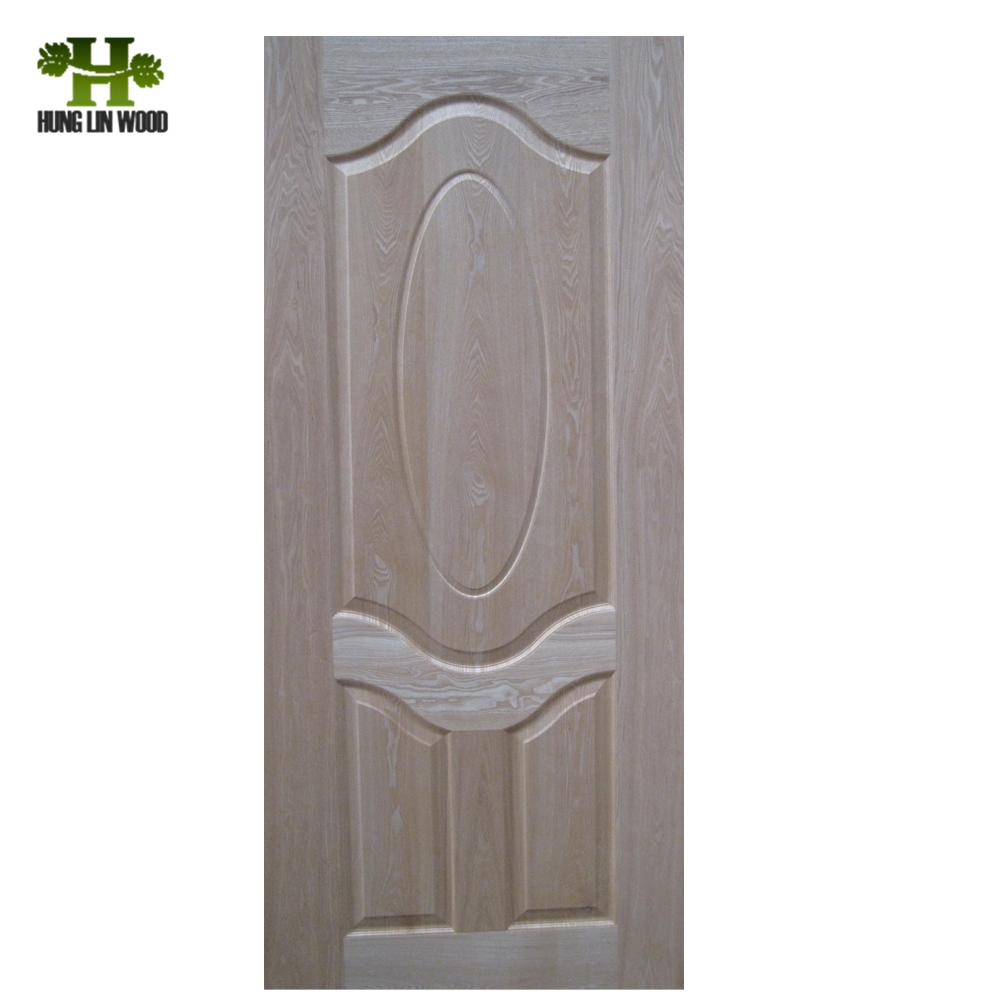 White Primer/Natural Oak/Sapele HDF Door Skin for Interior/Exterior Use