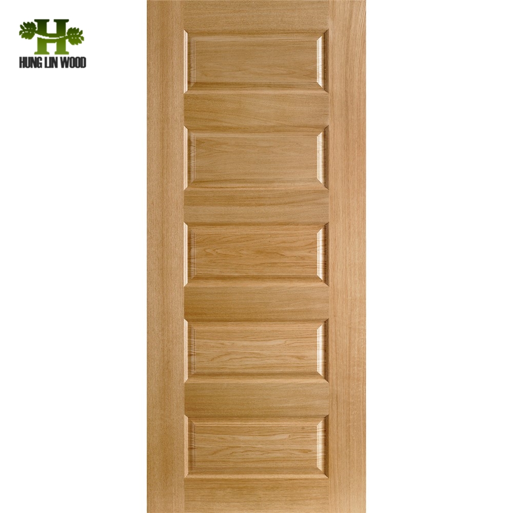 Natural Wood Veneer HDF Door Skin for Home Decorative