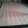 Slot Wall Panel Building Material Plywood Grooved Plywood Fancy Plywood