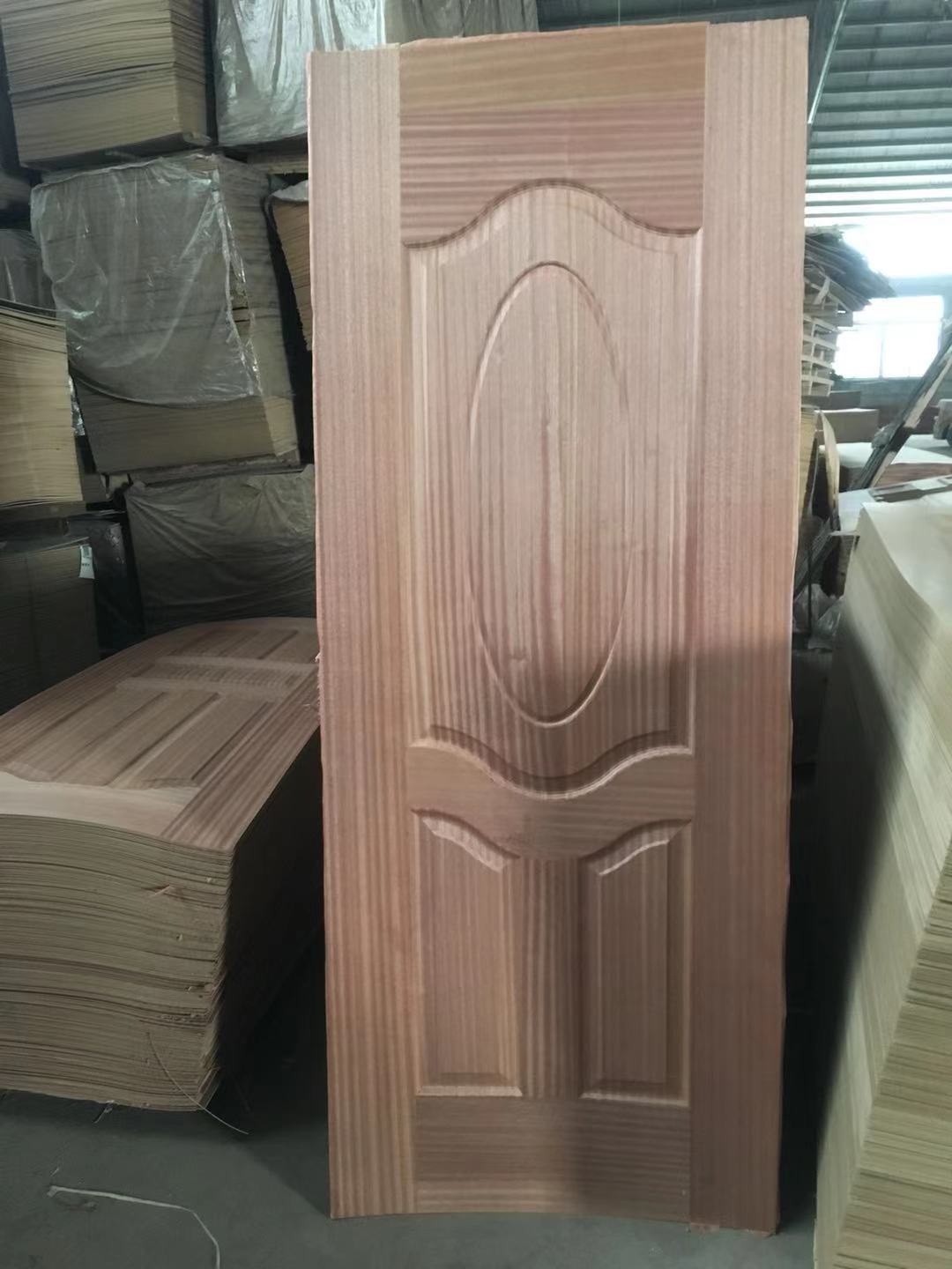 780*2150*3mm 4mm MDF/HDF Molded Door Skin for Interior Wooden Doors