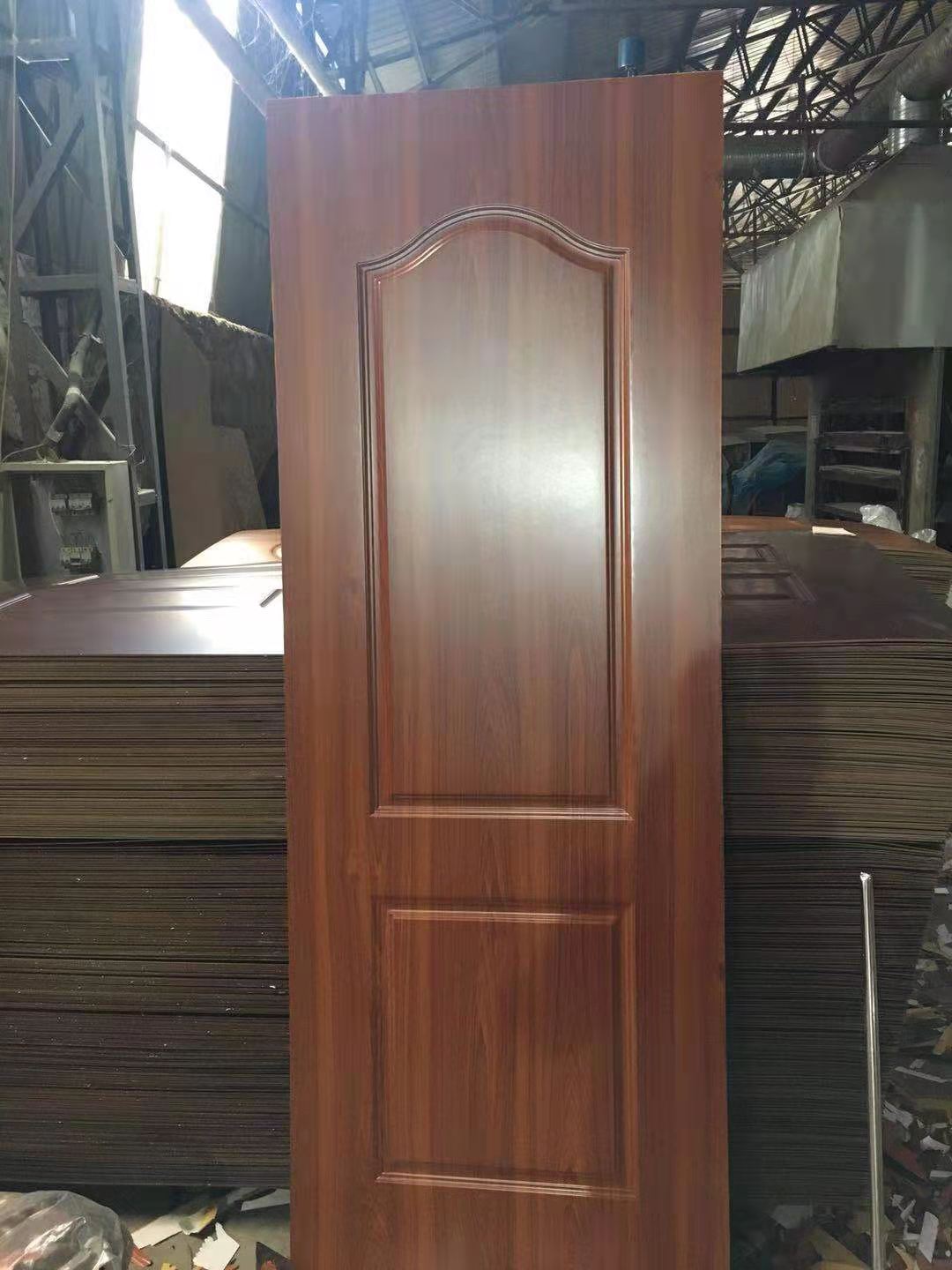 High Quality Melamine Wooden Door Skin Made From China