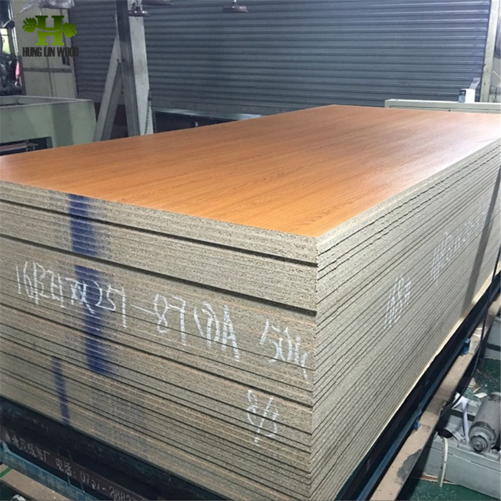 Factory-White/Wood Color Melamine Particle Board for Furniture Use 15mm 16mm 18mm