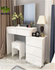 Custom-Made Chinese Manufacturer Supply Directly Simple Design Mirrored Dressing Table