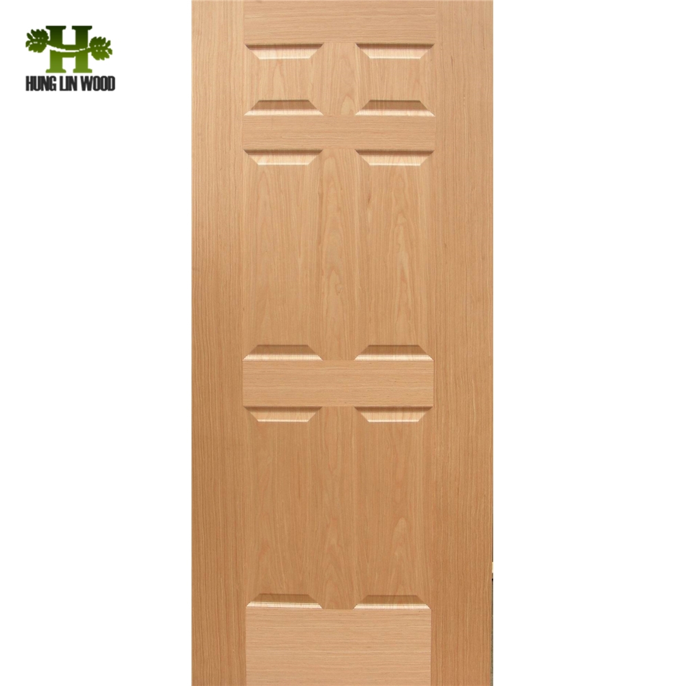 China Wholesale Decorative Interior Wood Veneer MDF Door Skin