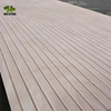 Grooved Plywood with W design Grooves