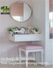 shandong Lecong European and Light Dressing Table
