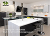 High Quality Brown Wood Grain HPL Laminate Modern Kitchen Cabinet